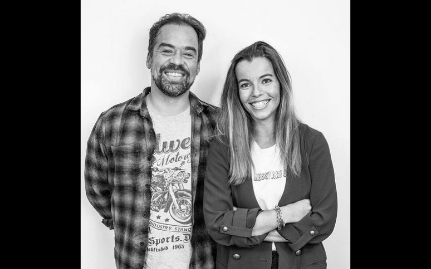 Luís Filipe Borges e Sara Santos