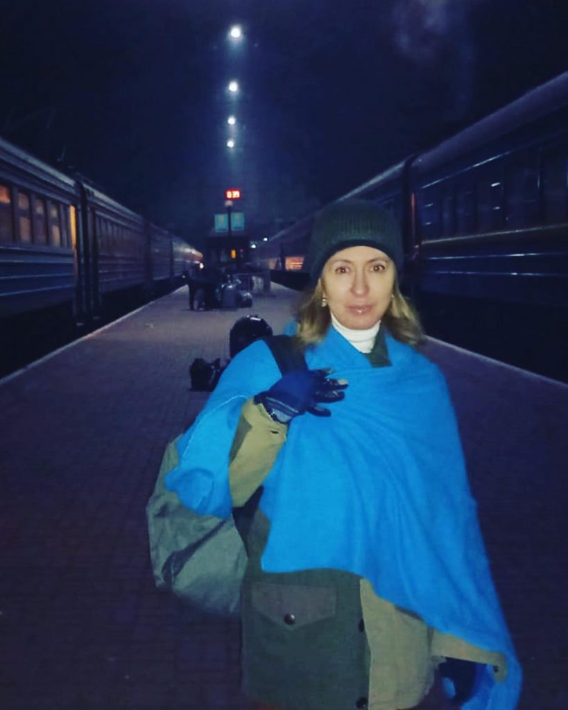 Judite Sousa na fronteira da Ucrânia