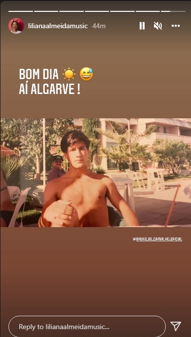 Liliana Almeida partilhou uma imagem inédita do noivo, Bruno de Carvalho. Veja como era o ex-presidente do Sporting com apenas 18 anos!