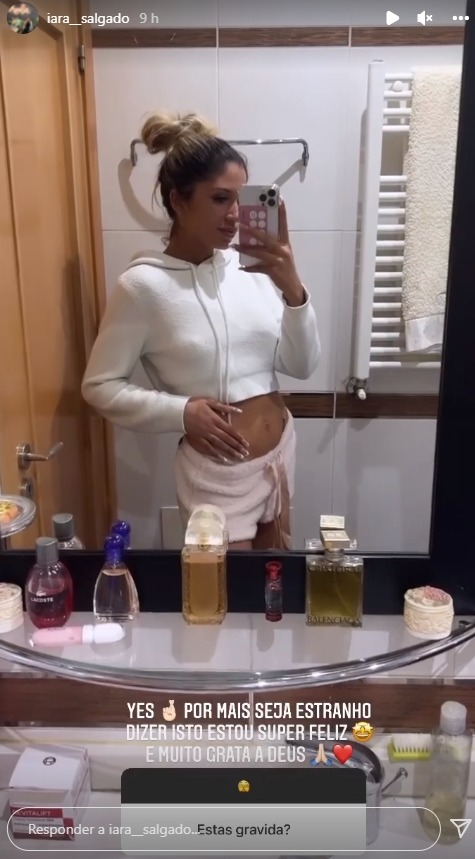 Iara Dias sofreu um aborto espontâneo. A ex-namorada de Gonçalo Quinaz, concorrente do Big Brother, estava grávida de dez semanas.