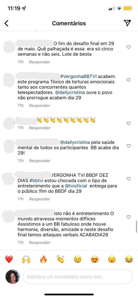 A discussão entre Quinaz e Nuno deixou os fãs do Big Brother revoltados e pedem a Cristina Ferreira que acabe com o reality show da TVI.
