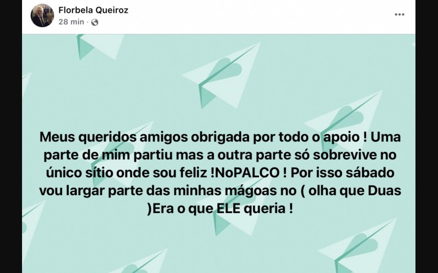 Florbela Queiroz agradece o apoio