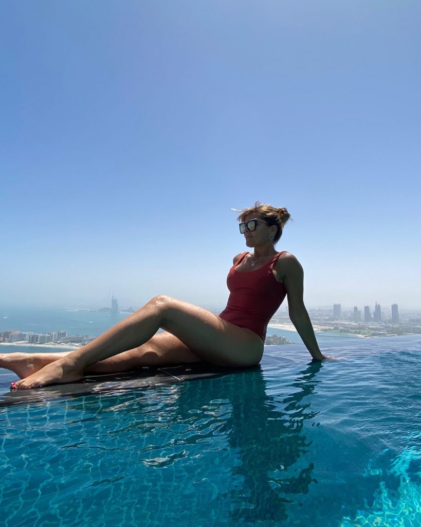 Sónia Araújo de férias no Dubai