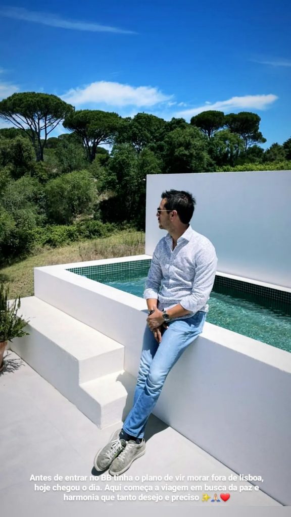 Bernardo Sousa decidiu 'fugir' da confusão de Lisboa e comprou uma casa no campo. O vencedor do Big Brother Famosos mostrou fotos.