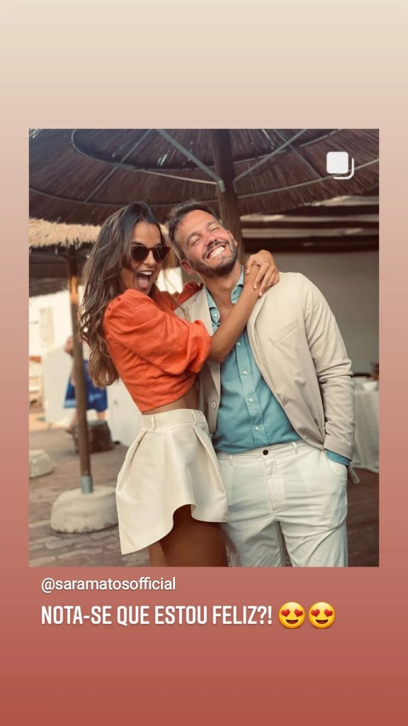 Sara Matos e Pedro Teixeira surgiram a dar um show de dança juntos! O momento de cumplicidade foi partilhado nas redes sociais e o ator pergunta: “Nota-se que estou feliz?!"