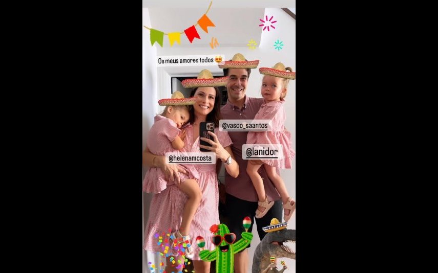 Helena Costa comemorou o terceiro aniversário das filhas gémeas, Mercedes e Maria do Mar, com uma festa já na casa nova. Além disso, surpreendeu os seguidores ao partilhar a primeira foto das meninas com o namorado.