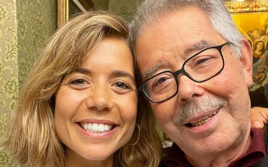 Isabel Silva está de luto pela morte do avô Ramiro com quem tinha uma relação próxima