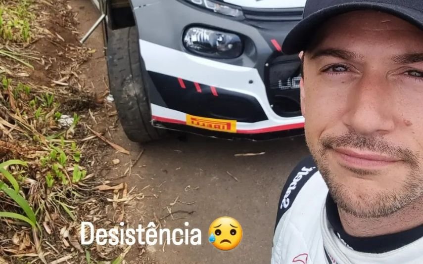 Bernardo Sousa viu o sonho passar ao lado e teve de desistir do Rali do Faial. O piloto madeirense voltou do Brasil para a competição, mas sofreu um despiste que ditou o fim da corrida.