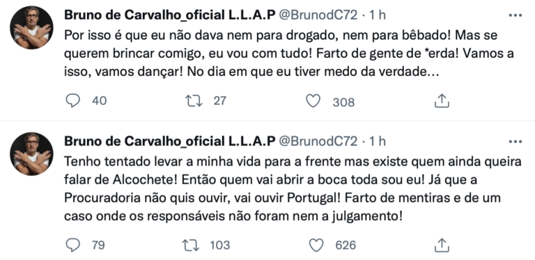 Bruno de Carvalho diz que está “farto de mentiras” sobre o que se passou em 2018, quando o centro de treinos no Sporting foi invadido e alguns jogadores agredidos.