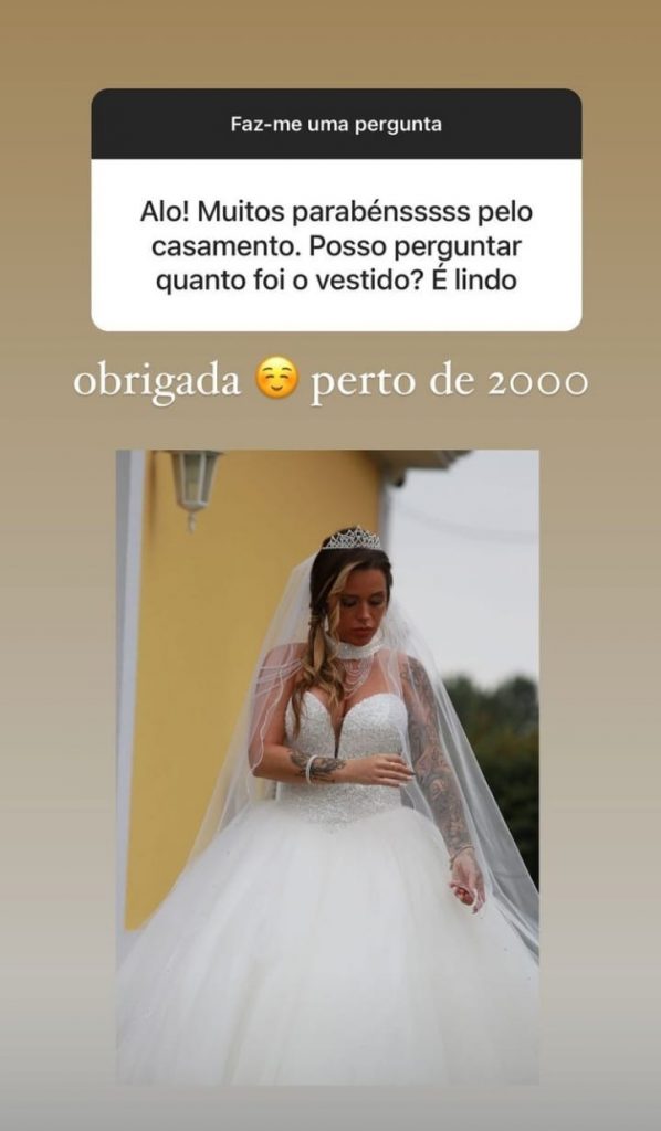 Liliana Rodrigues Pinto e Bruno Pinto subiram ao altar no dia 6 de agosto. A ex-concorrente do Love on Top, TVI, revela agora alguns dos valores do casamento.