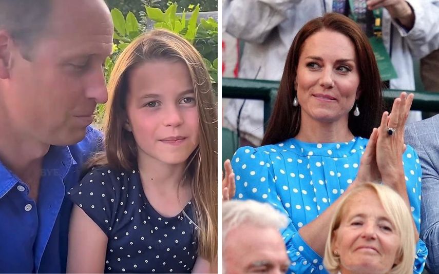 A princesa Charlotte está cada vez mais parecida com Kate Middleton. William partilhou um vídeo da filha e as parecenças com a mãe são notórias.