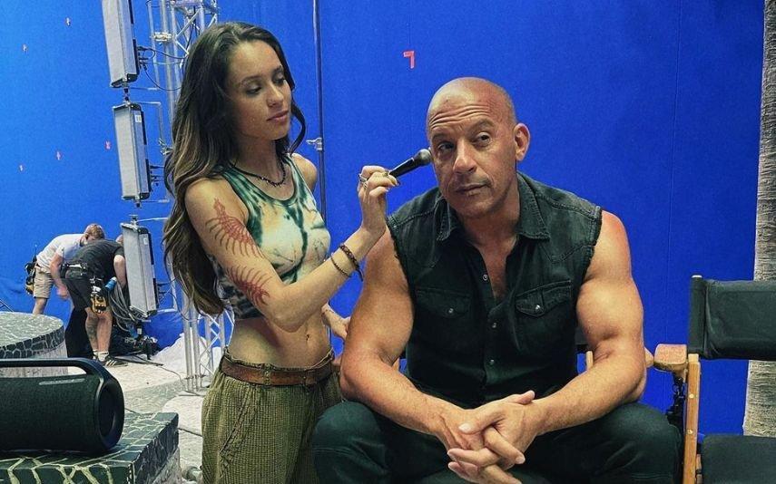 Daniela Melchior e Vin Diesel