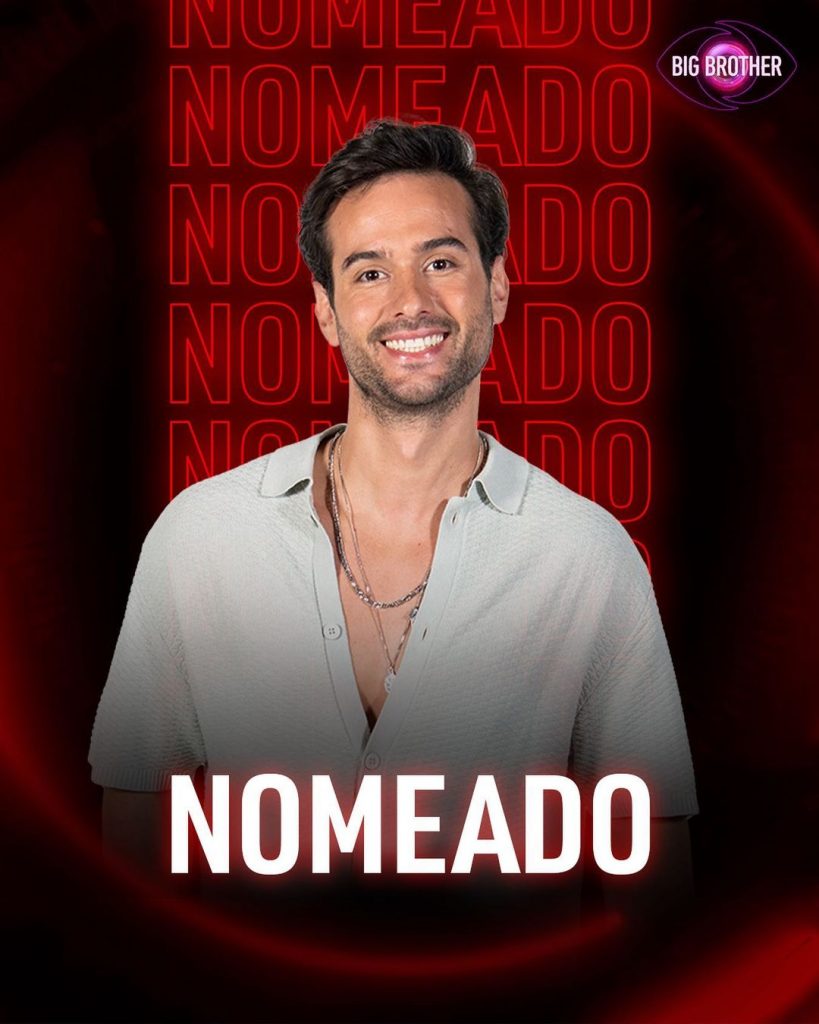 Ricardo foi nomeado pelo líder Miguel na casa do "Big Brother"