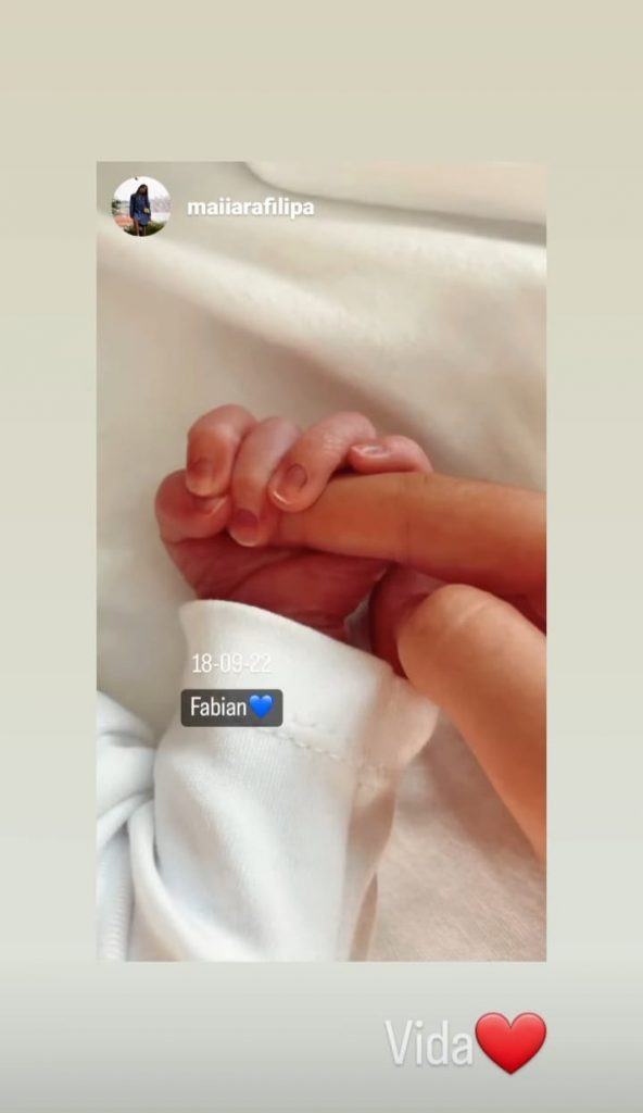 Sónia Jesus já tem o pequeno Fabian nos braços que veio completar a família no dia 18 de setembro. A novidade foi revelada pela própria ex-concorrente do Big Brother.