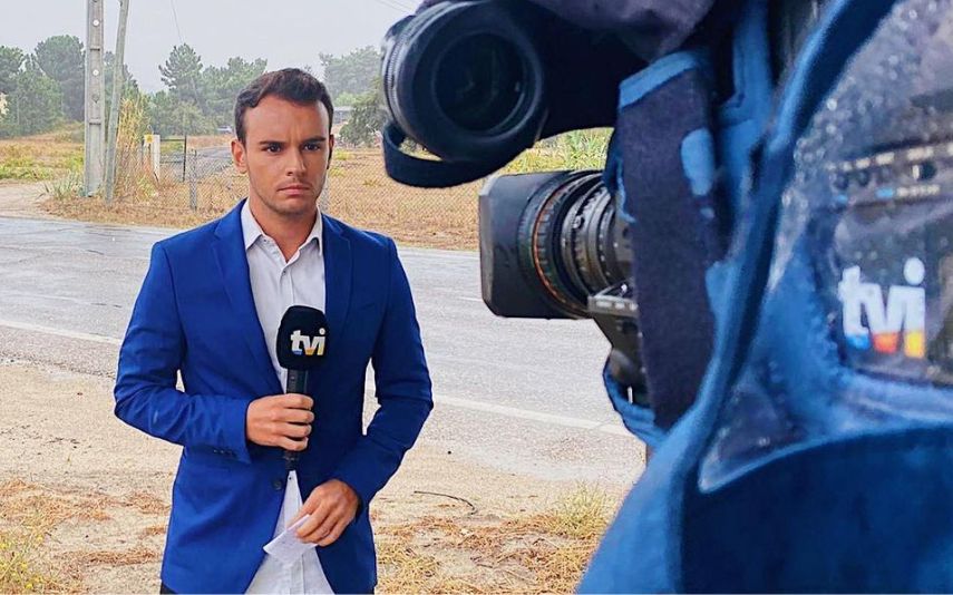 Pedro Ramos Bichardo, repórter do "Dois às 10", da TVI, sofreu um aparatoso acidente de viação neste domingo, no Algarve.