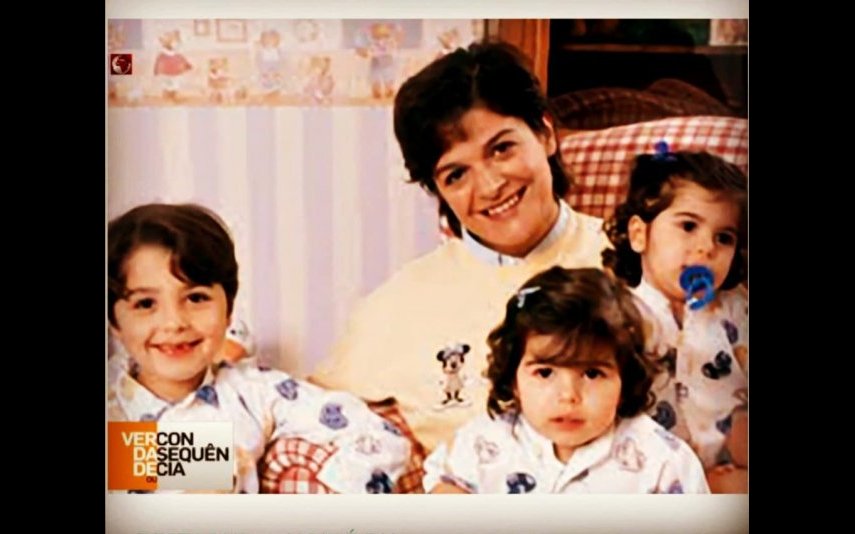 Júlia Pinheiro com os filhos