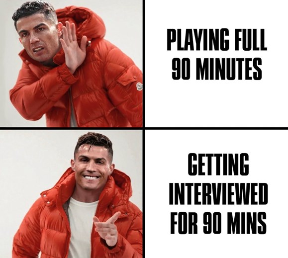 Internet explode com memes hilariantes da entrevista de Cristiano Ronaldo