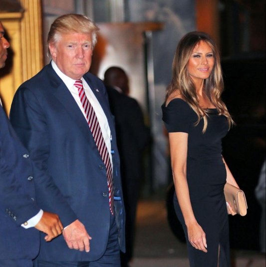 Donald e Melania Trump