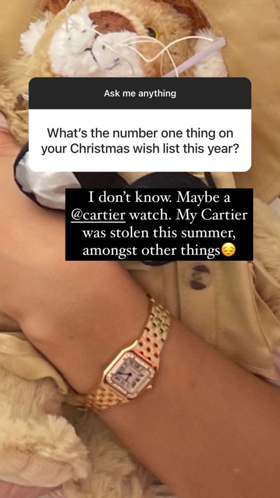 Sara Sampaio já sabe o que quer receber este ano no Natal! A modelo portuguesa confessa que lhe roubaram um relógio de luxo e que seria uma boa prenda.