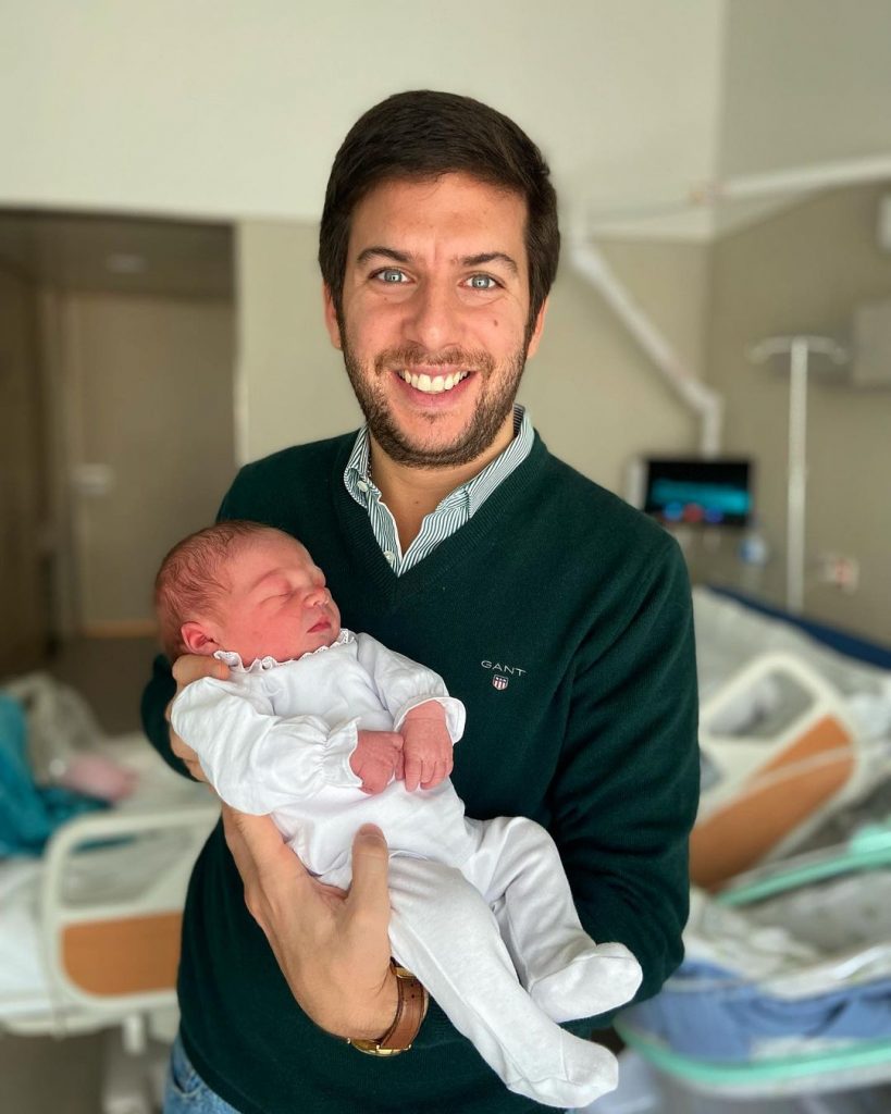 Francisco Rodrigues dos Santos já é pai!