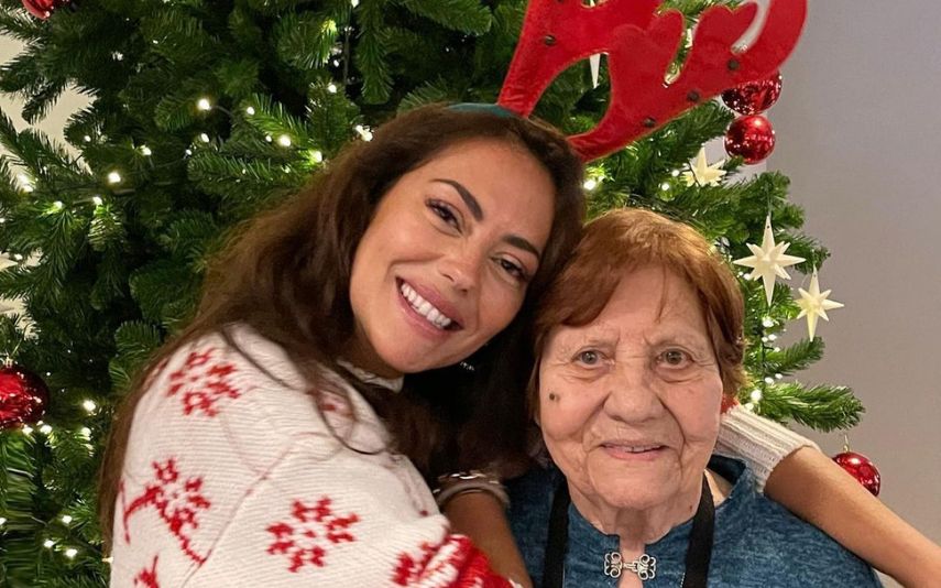 Sofia Ribeiro celebra o natal com avó de 102 anos: "Somos 40 à mesa para celebrar a vida"