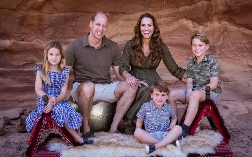 William e Kate partilharam uma pintura do filho, príncipe George, na manhã de Natal. O talento é herdado do avô e do bisavô.