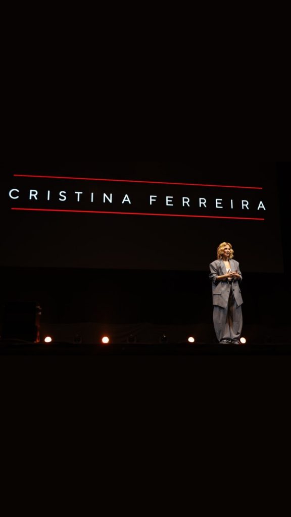 Cristina Ferreira no "Cristina Talks"