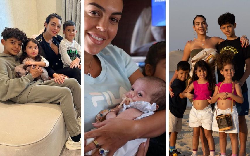 Georgina Rodríguez completa hoje 29 anos e é, sem dúvida, uma mãe de família dedicada das suas "seis bençãos".