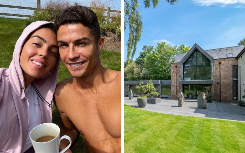 Cristiano Ronaldo já não quer voltar a Manchester e a luxuosa mansão onde viveu com Georgina Rodríguez e os filhos está agora à venda. Saiba por quanto.