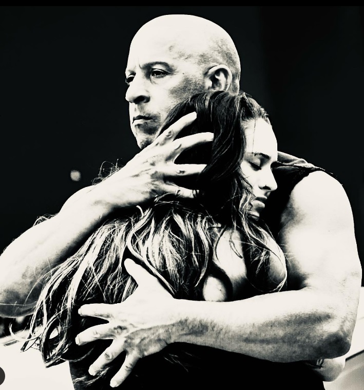 Daniela Melchior com Vin Diesel