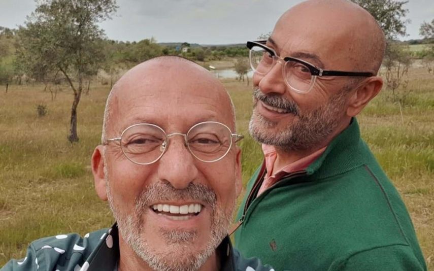 Manuel Luís Goucha partilhou com os seguidores uma fotografia ao lado do marido para assinalar o novo desafio profissional de Rui Oliveira.