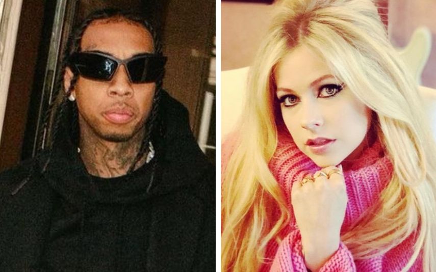 Avril Lavigne separou-se de Mod Sun há duas semanas e já foi vista aos beijos com Tyga, ex de Kylie Jenner.
