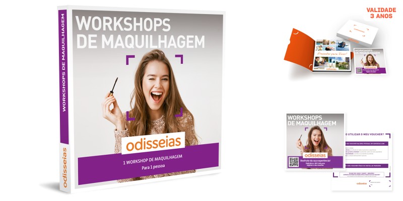 Workshops de Maquilhagem - Odisseias - €19,90