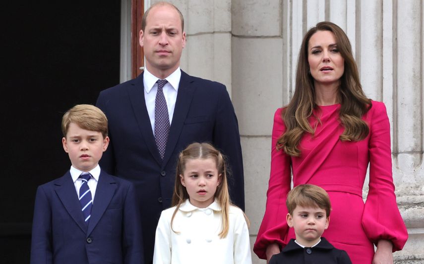 Kate Middleton, William e os filhos