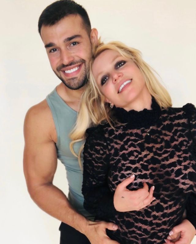 Britney Spears e o marido Sam