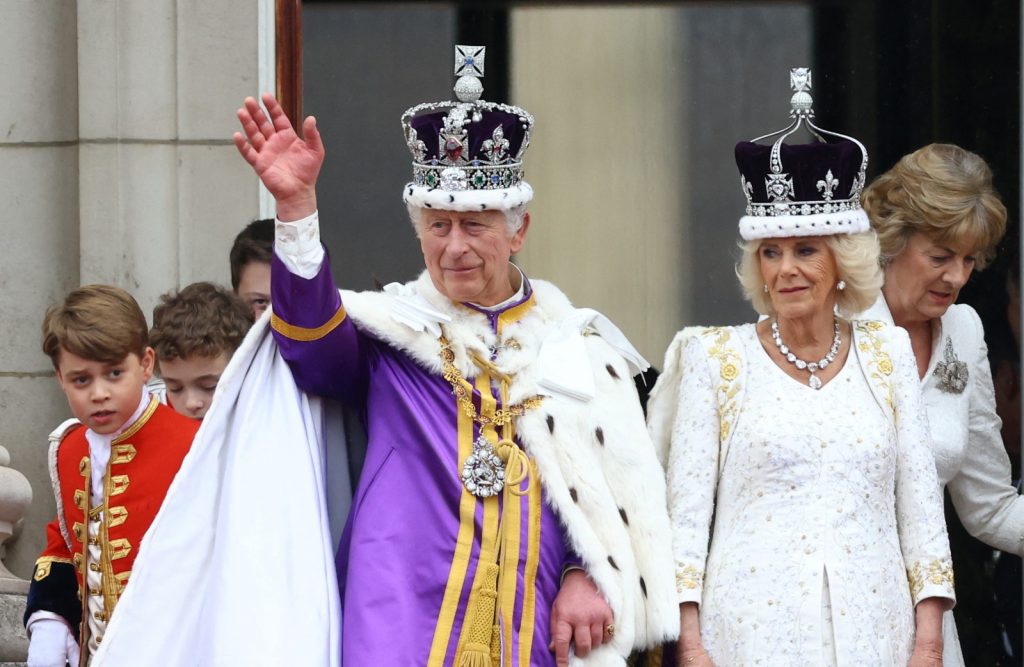 O Rei Carlos III e Camilla