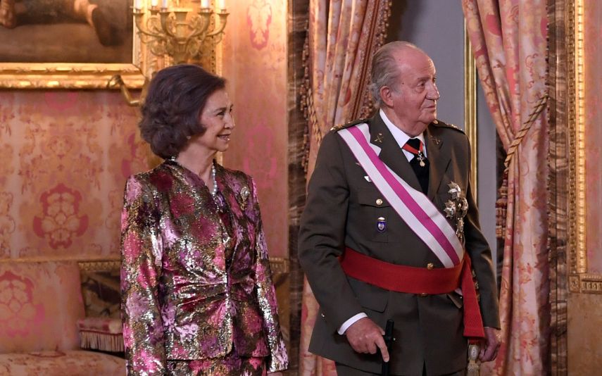 Juan Carlos e Rainha Sofía