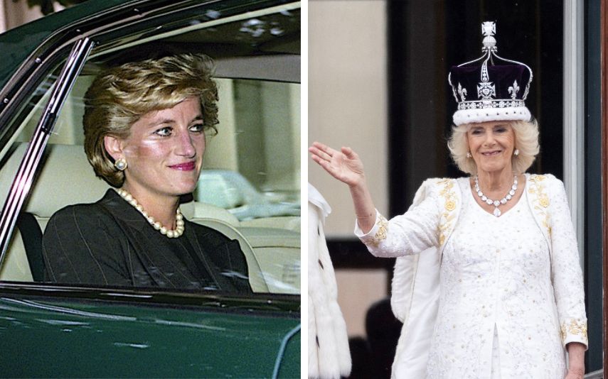 Princesa Diana e Camilla Parker Bowles